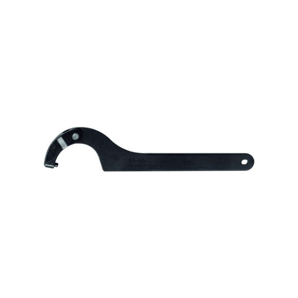 AMF Adjustable C-hook (pin) spanner with pin 230/8 mm