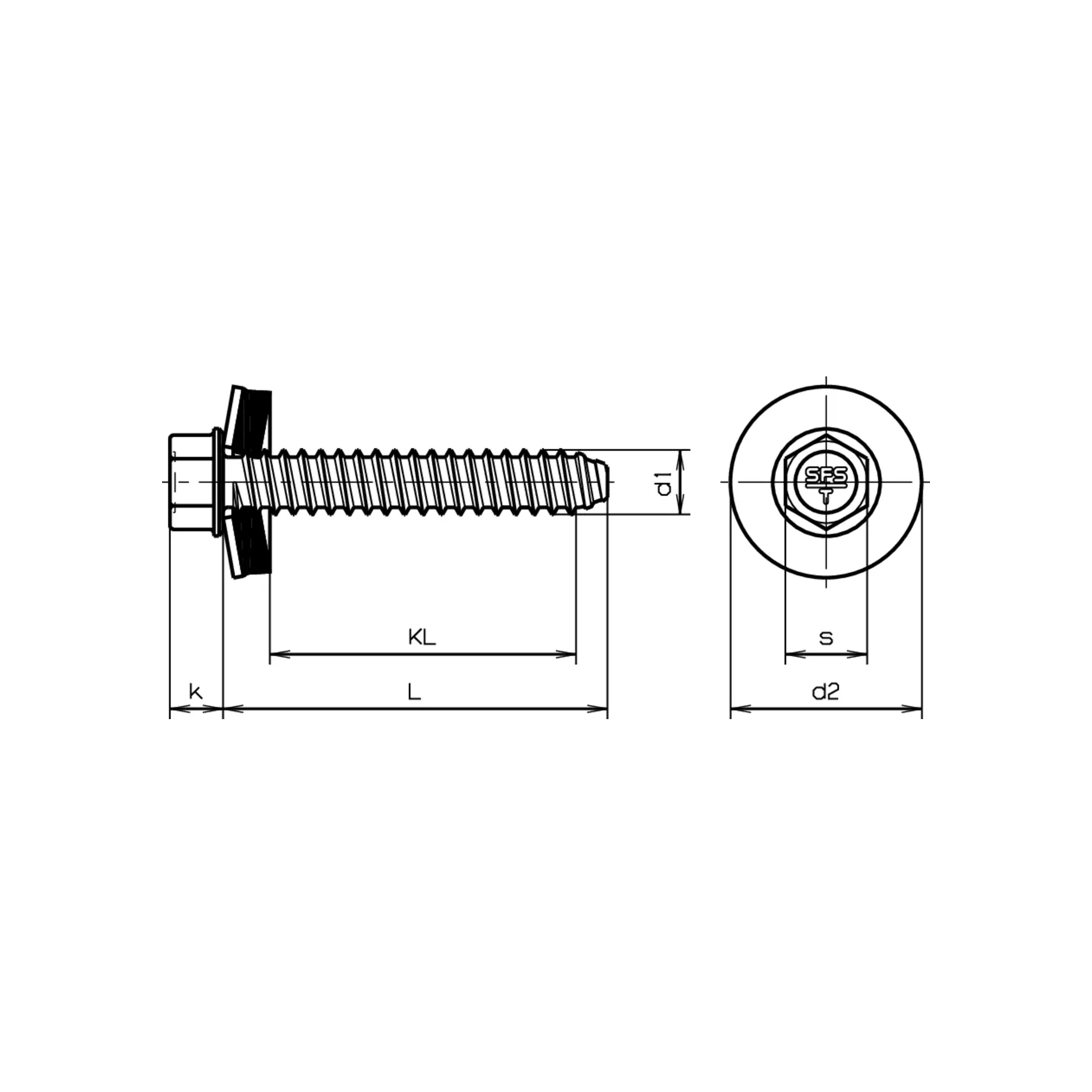 SFS Vis autotaraudeuse TDB-S-S19