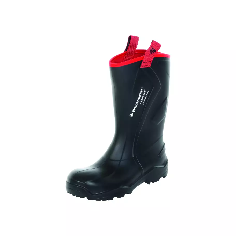 Safety boot black DUNLOP PUROFORT RUGGED FULL SAFETY S5 48 SFS