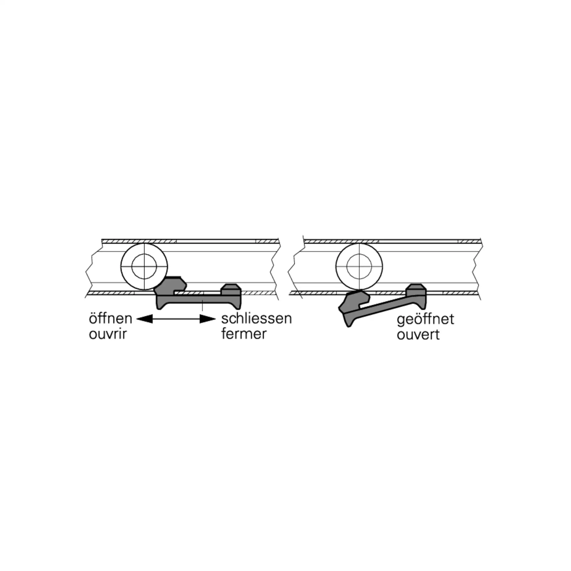 Fulterer Extensible à double extension  FR6500 blanc