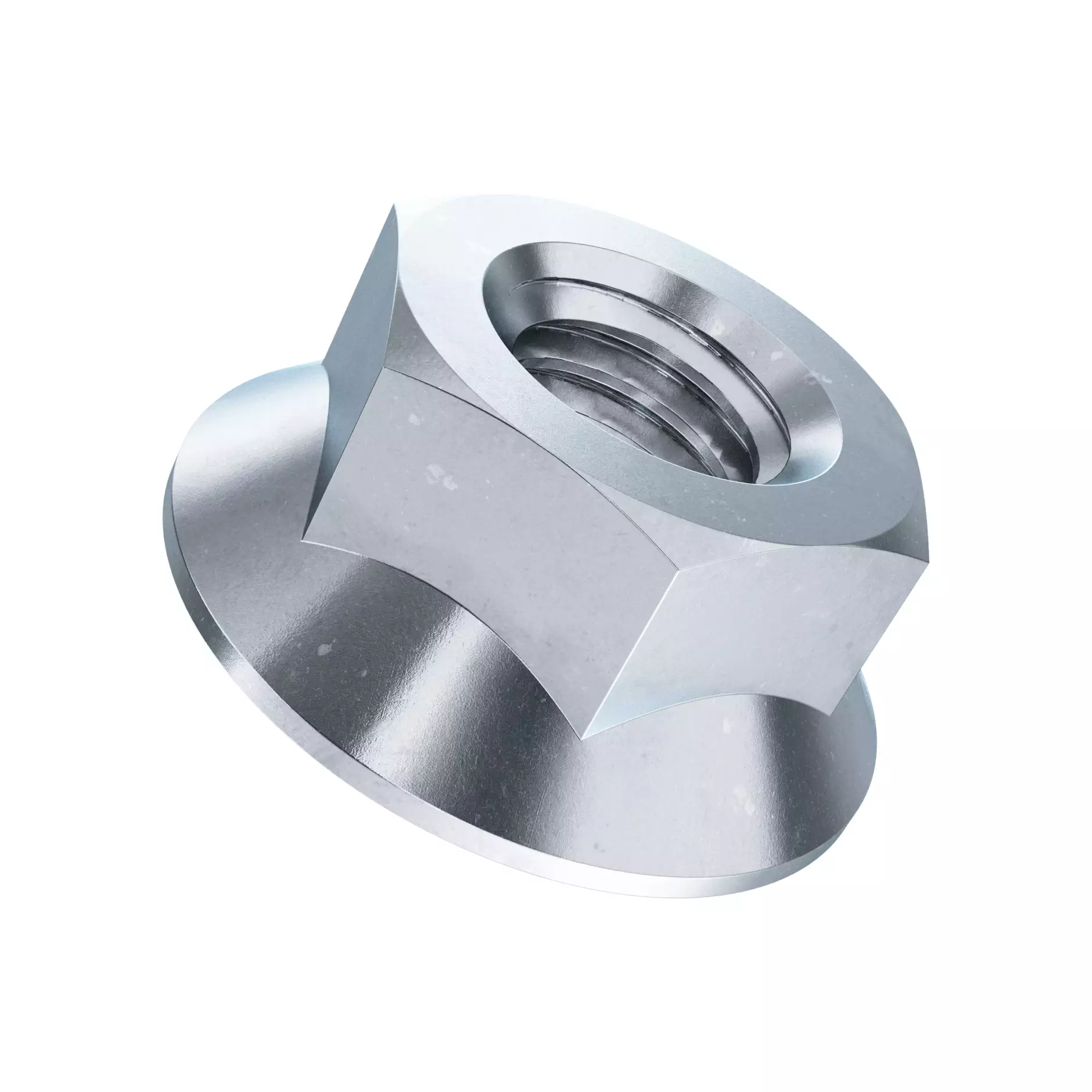 Ecrous six pans DIN 6923-8