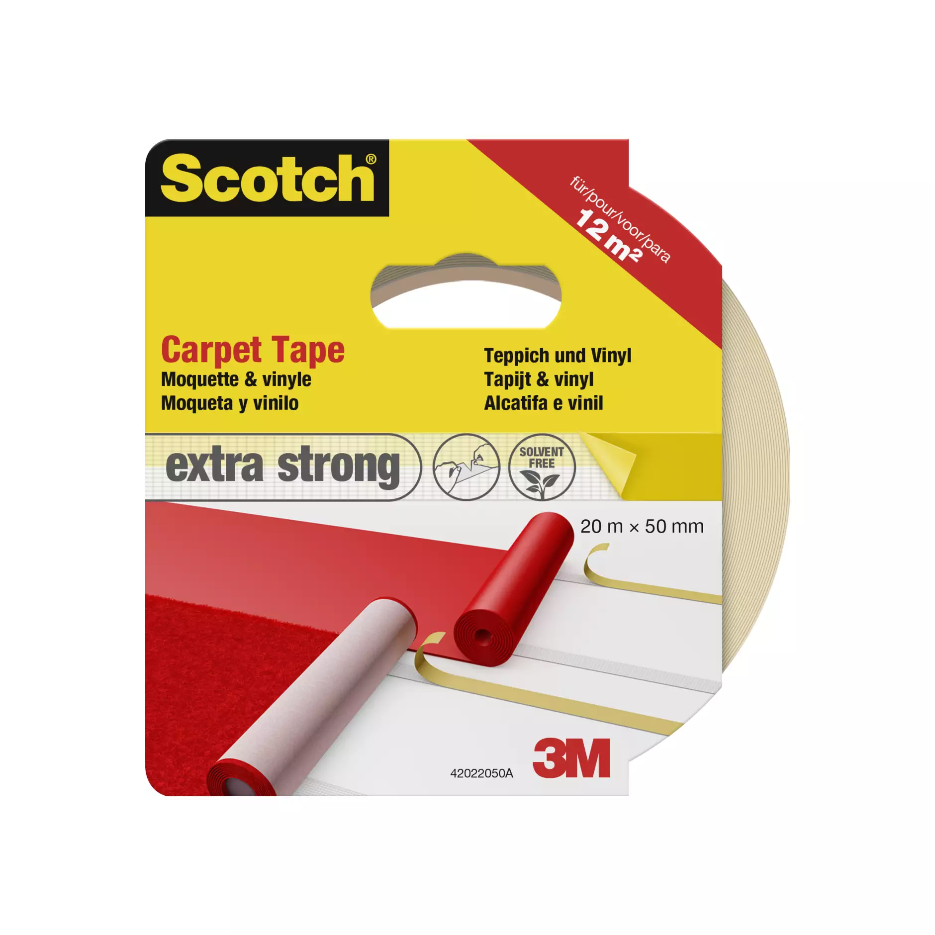 Scotch Extra Strong Carpet Tape  42022050A CFIP