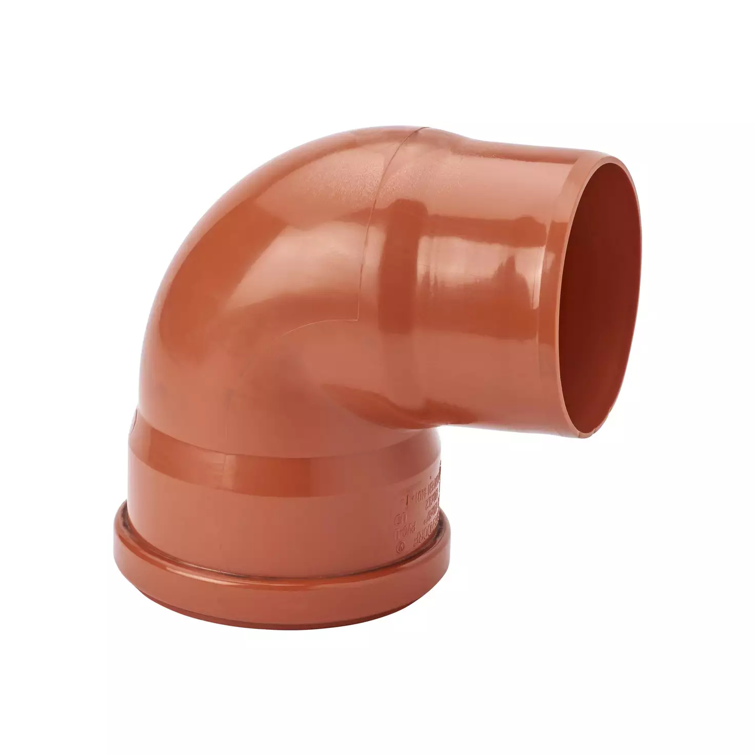 PVC-Tauchbogen 90° ohne Handgriff