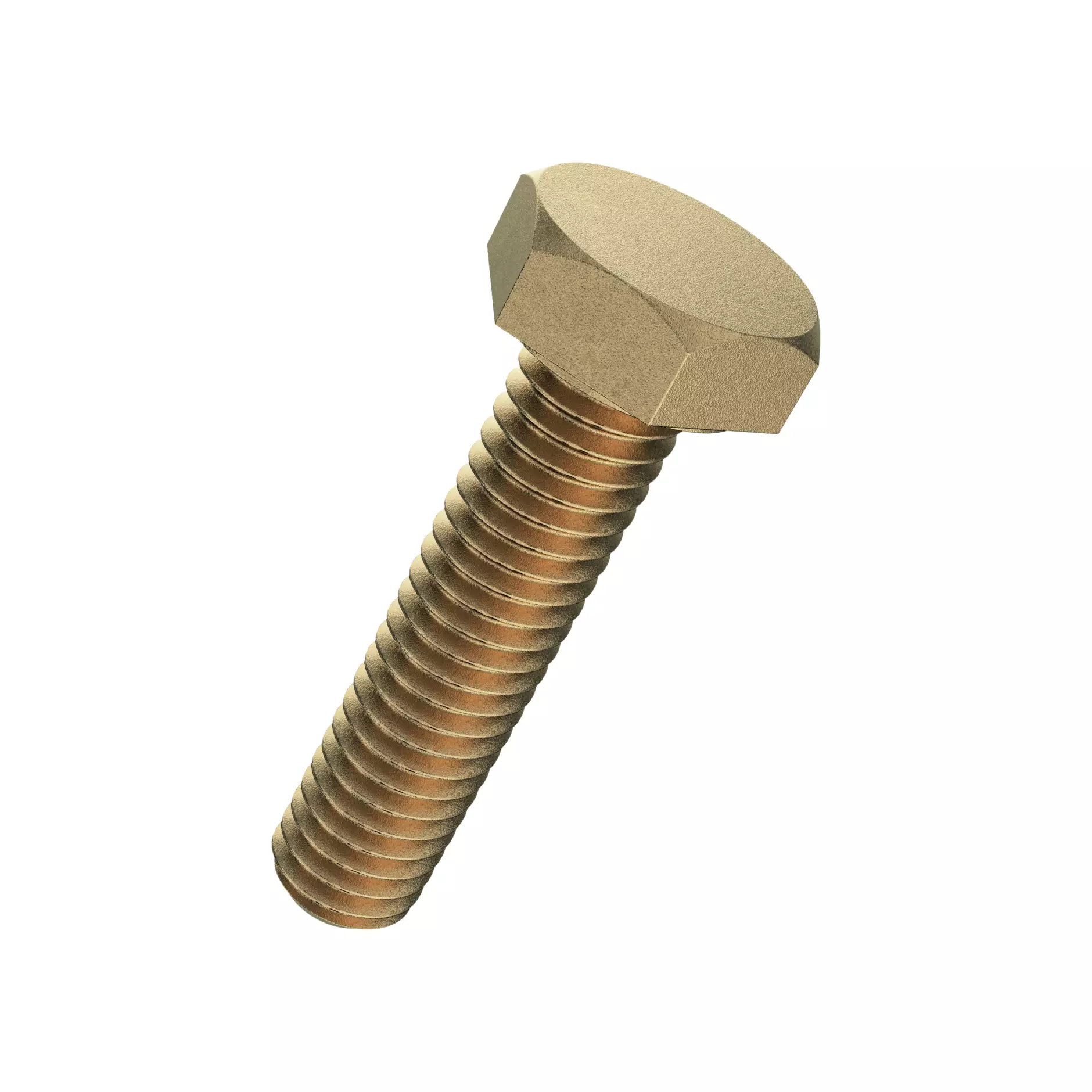 Sechskantschrauben DIN 933-Messing