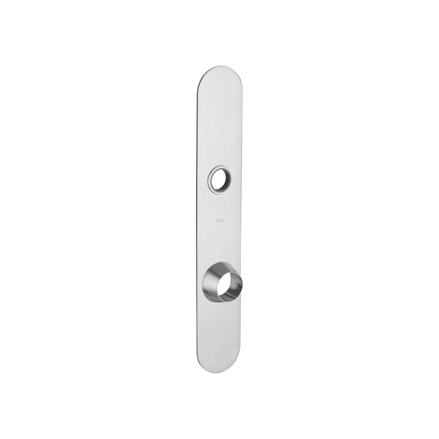 Glutz Panik-Aussenschild 5345S 235x40x2mm easyfix 5 Hülsen