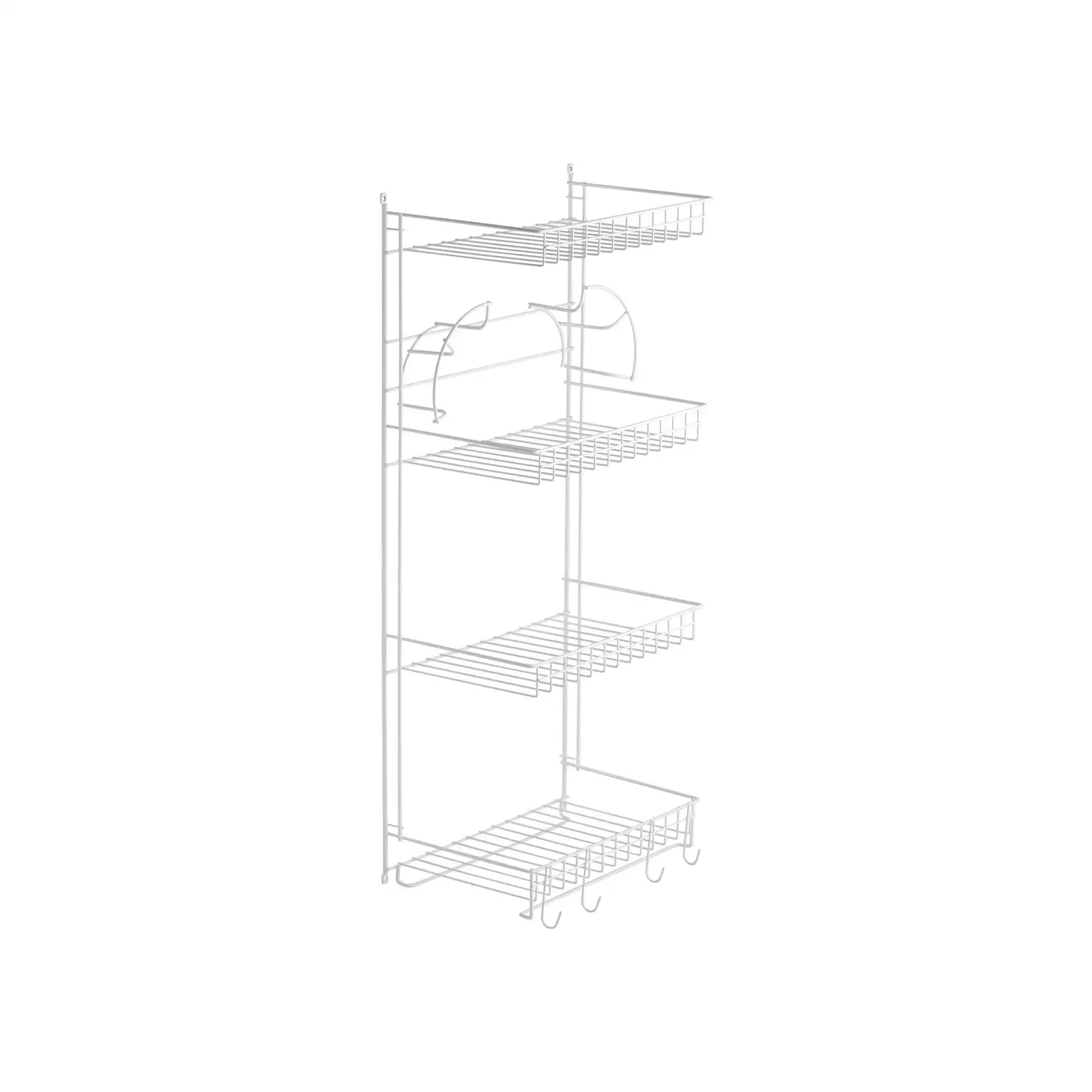 elfa Besenschrankgestell mit Schlauchhalter 380x235x810mm