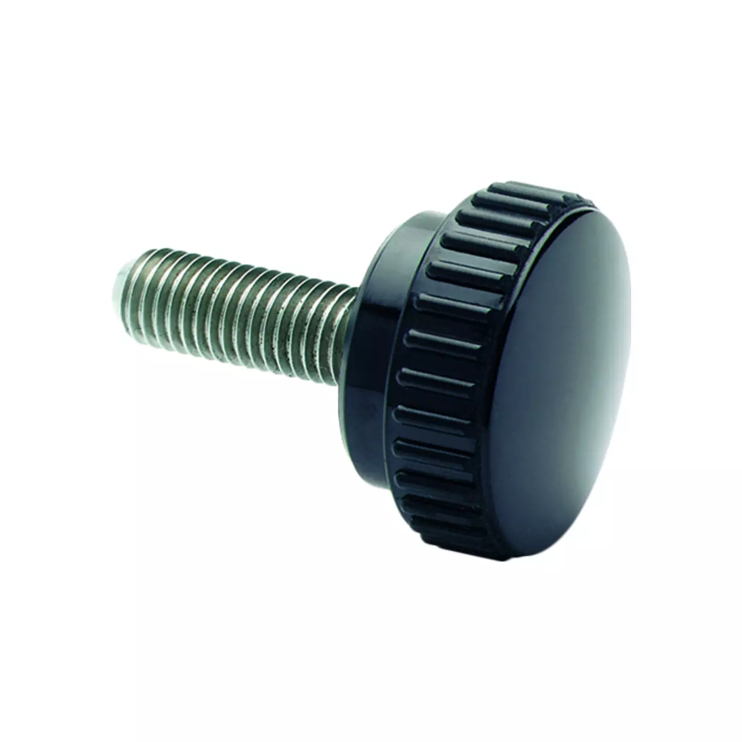 ELESA Rändelschrauben DP schwarz/INOX B.193 S-p