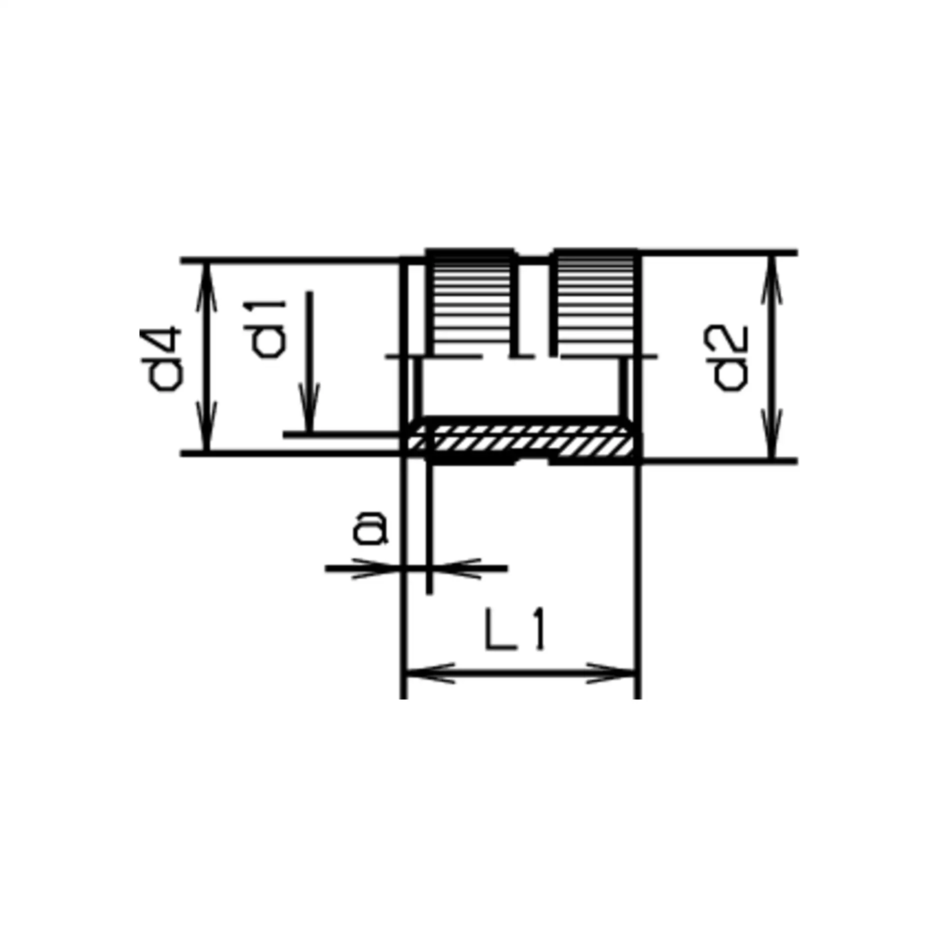 Einpress-Muttern DIN 16903 D