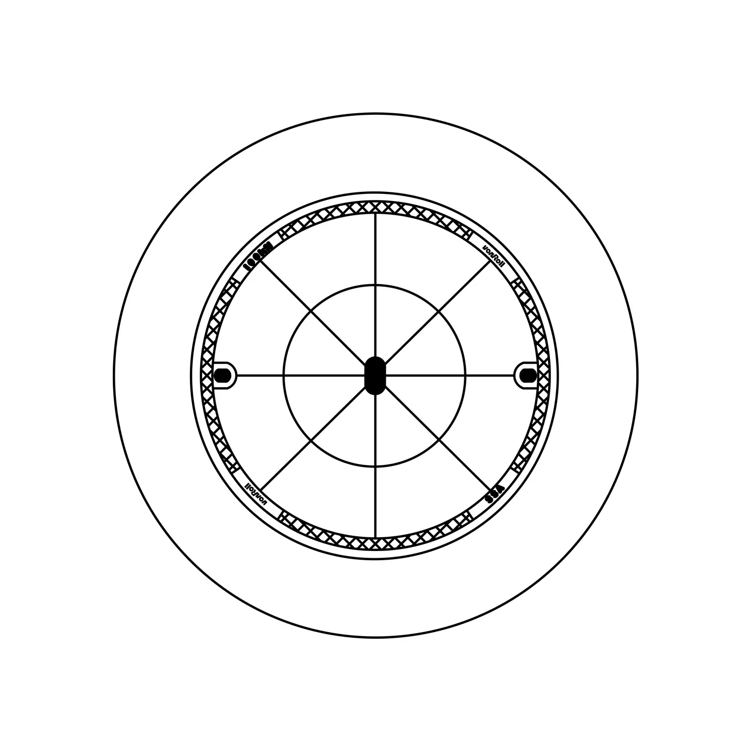 vonRoll Couvercle de regard 2717