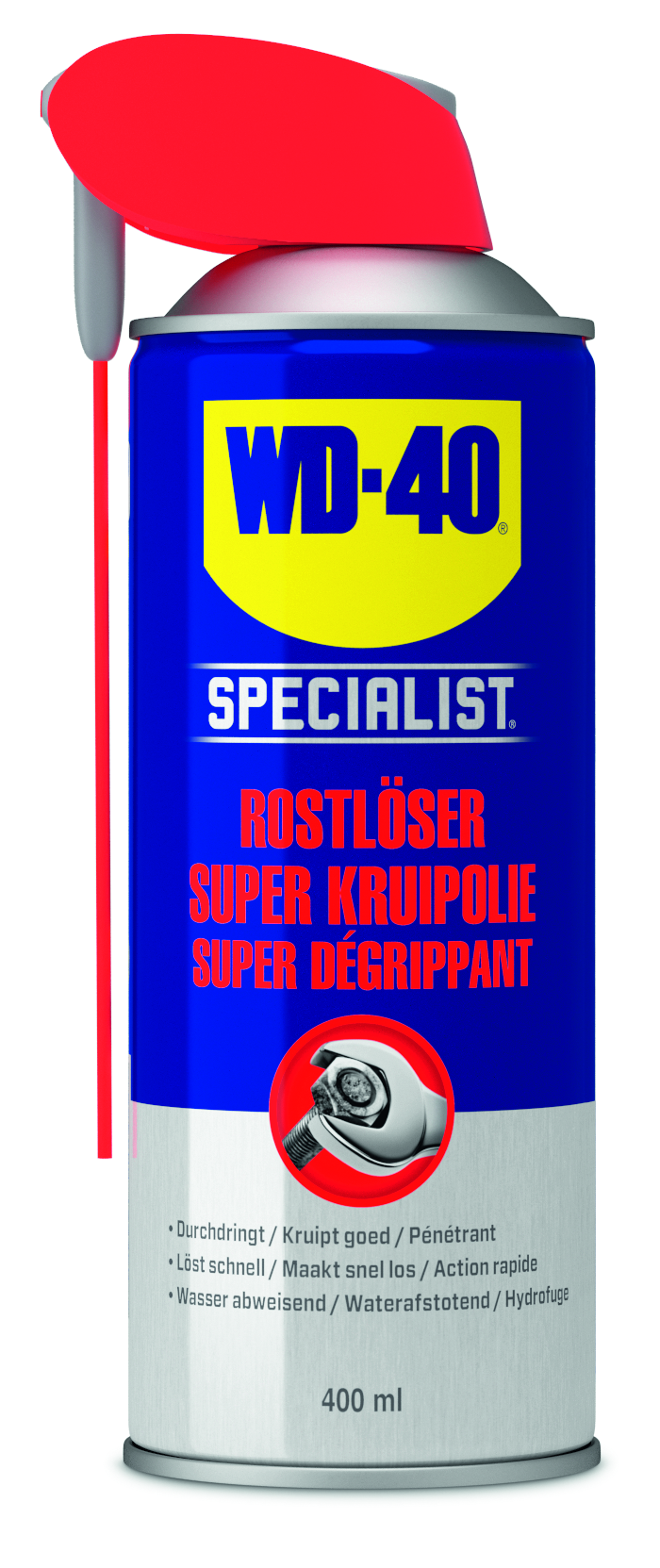 WD-40 Specialist, Super dégrippant action rapide, spray de 400 ml