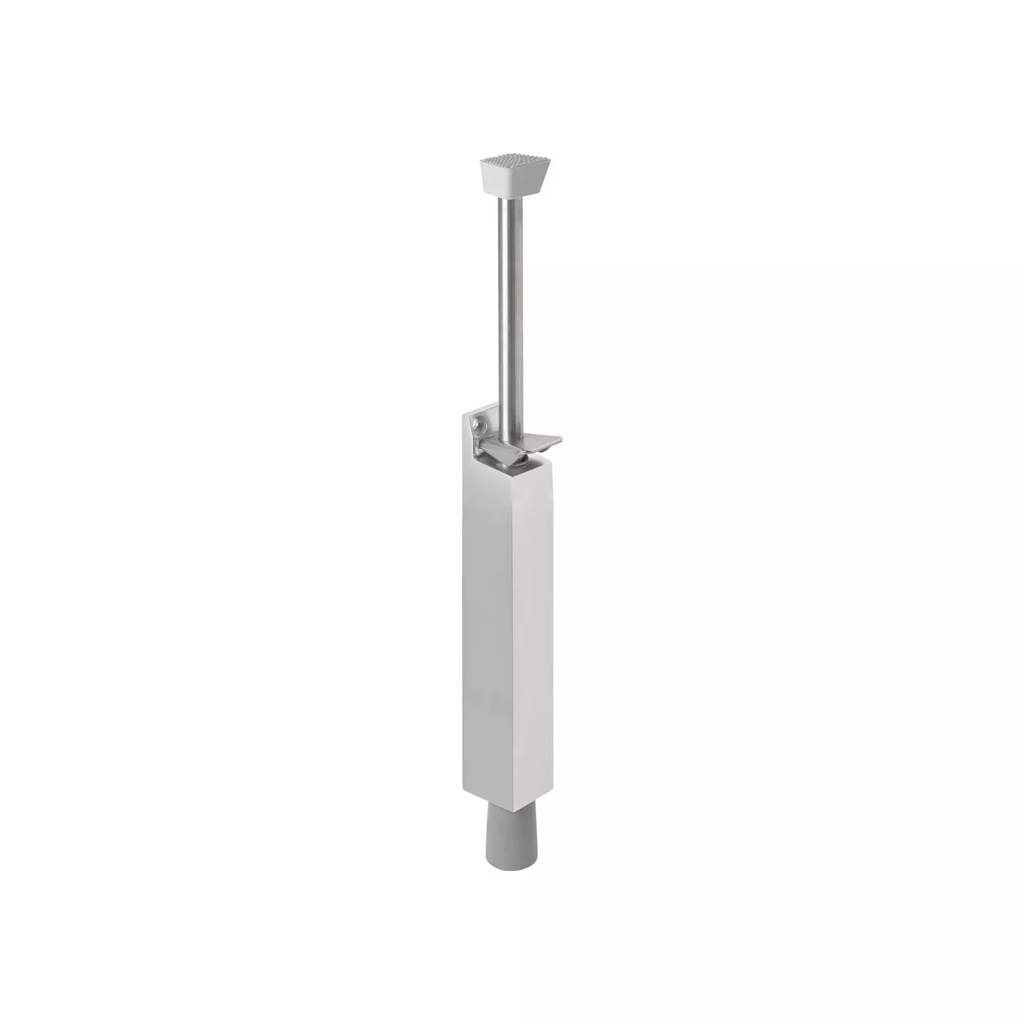 Türfeststeller Aluminium und Ersatzgummi