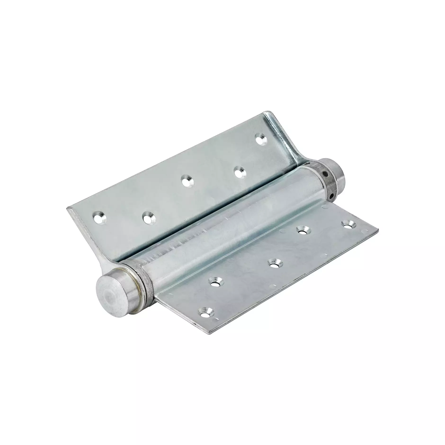 Charnière pour porte va-et-vient simple action zinguée