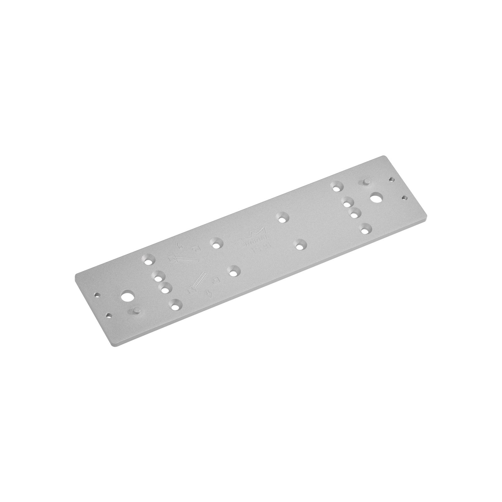 DORMA mounting plate for TS 91 door closer silver