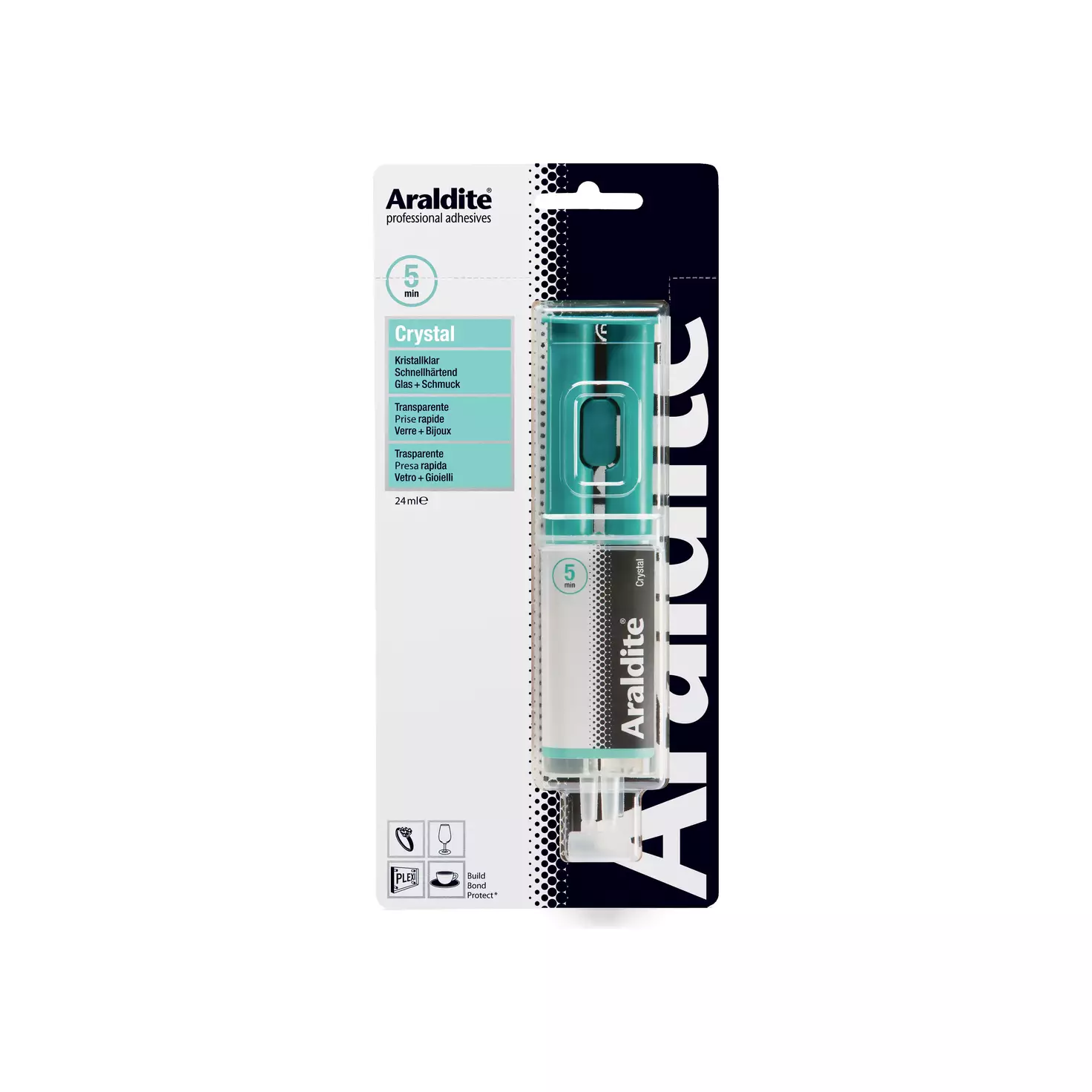 ARALDITE Klebstoff Typ Crystal transp 24 ml