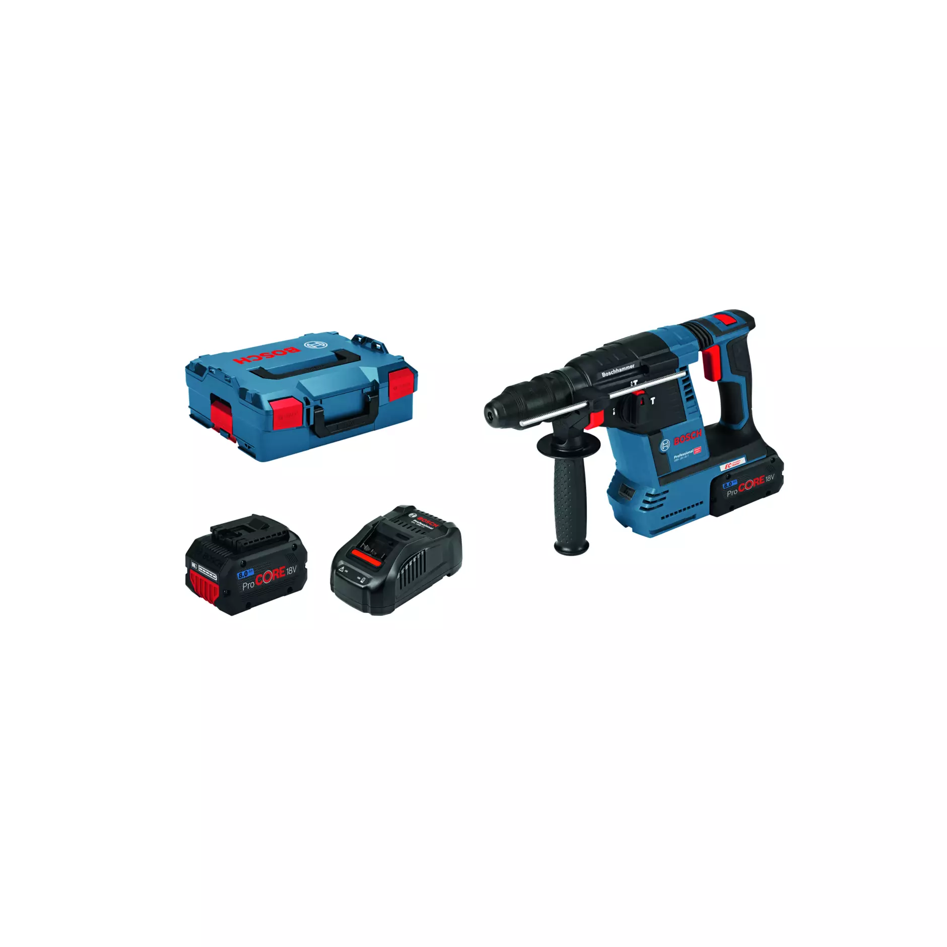 BOSCH Cordless hammer drill GBH18V 26F SFS