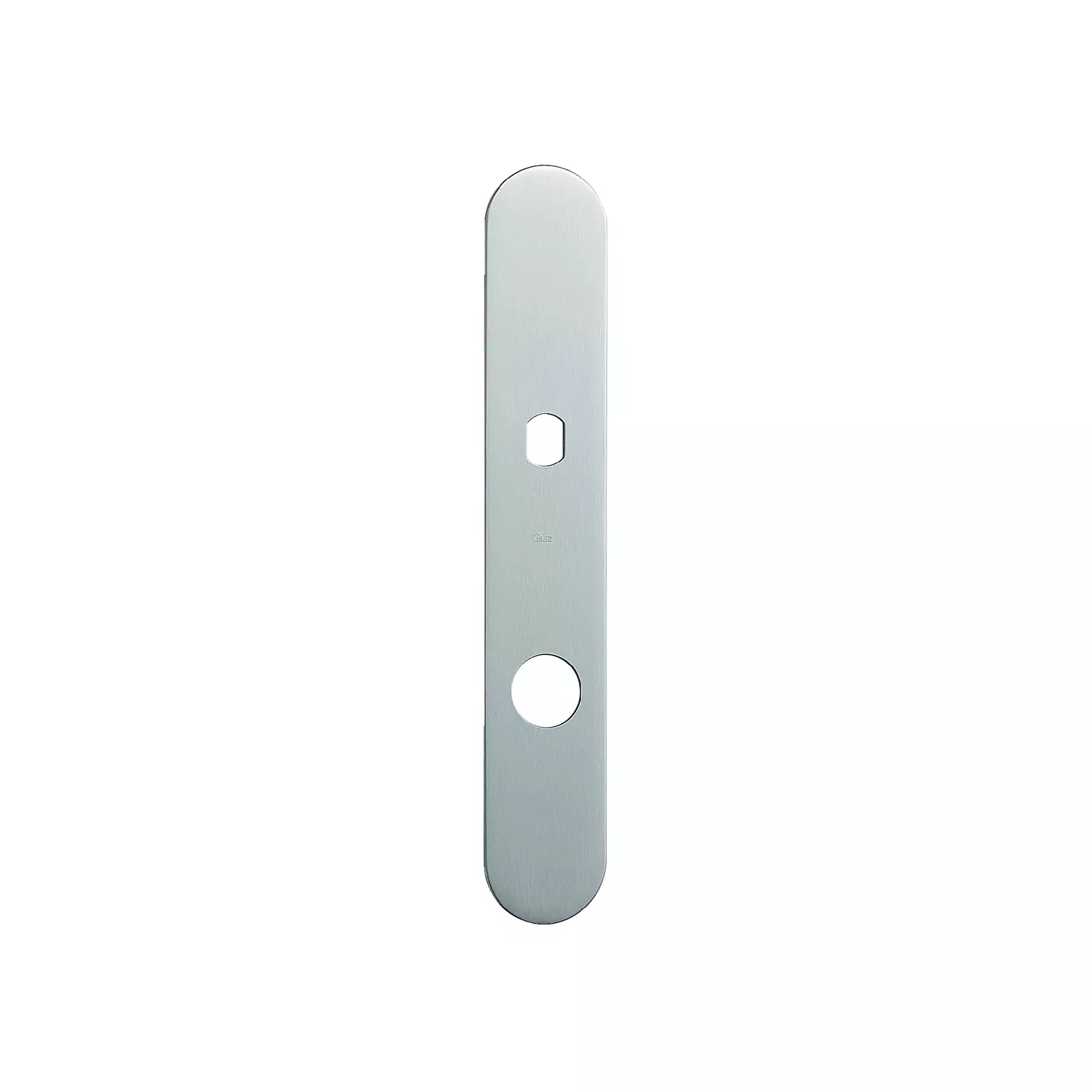 Glutz Panik-Knopfschild 5345SK 235x40x2mm 5 Hülsen