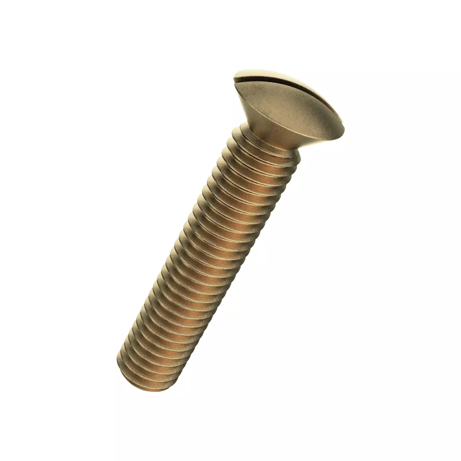 Linsensenkschrauben DIN 964A-Messing