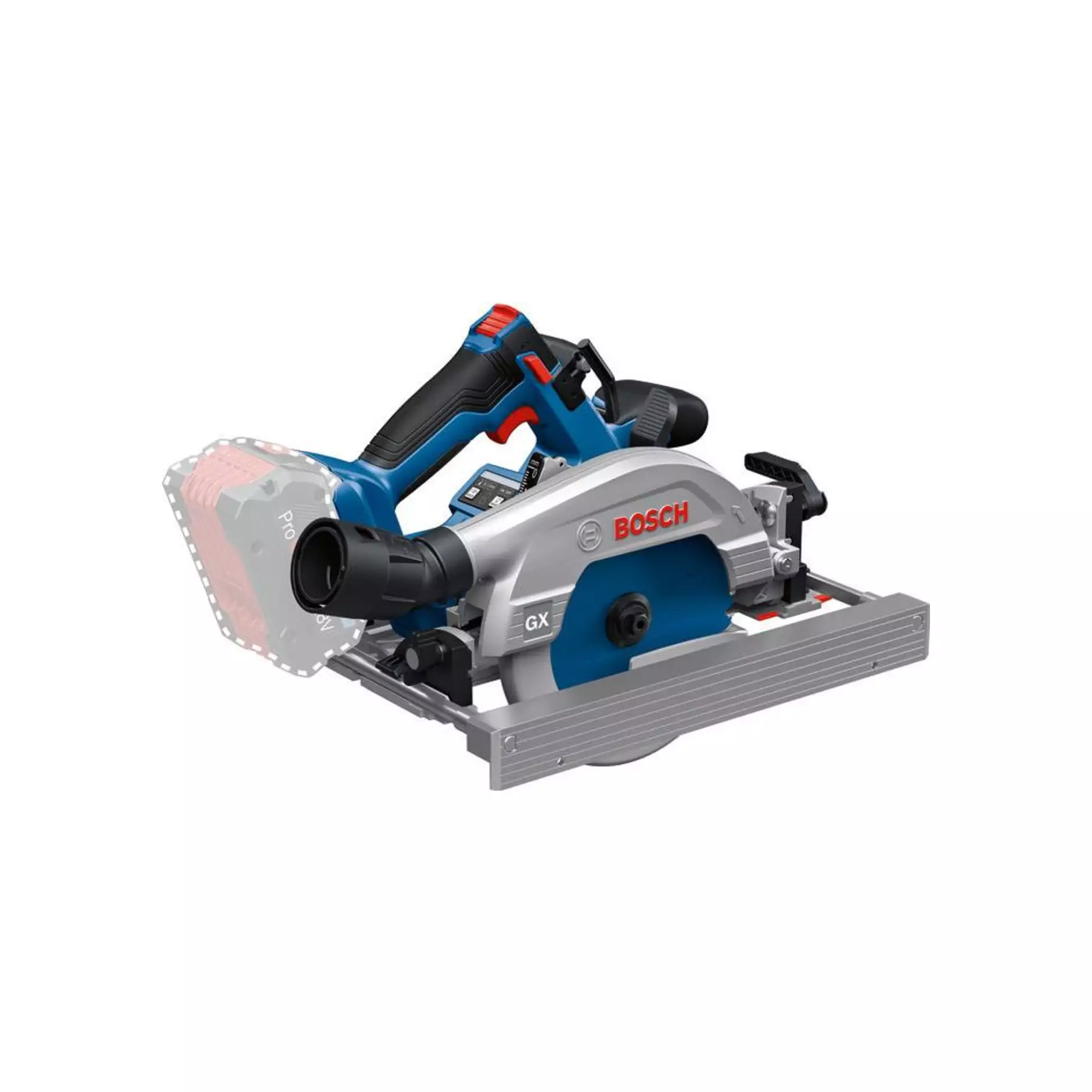 GKS_18V-57-2_GX_5_5Ah_ProCORE_AMPShare_Parallel_Guide_Saw_Hook_Ghost_Image_Dyn