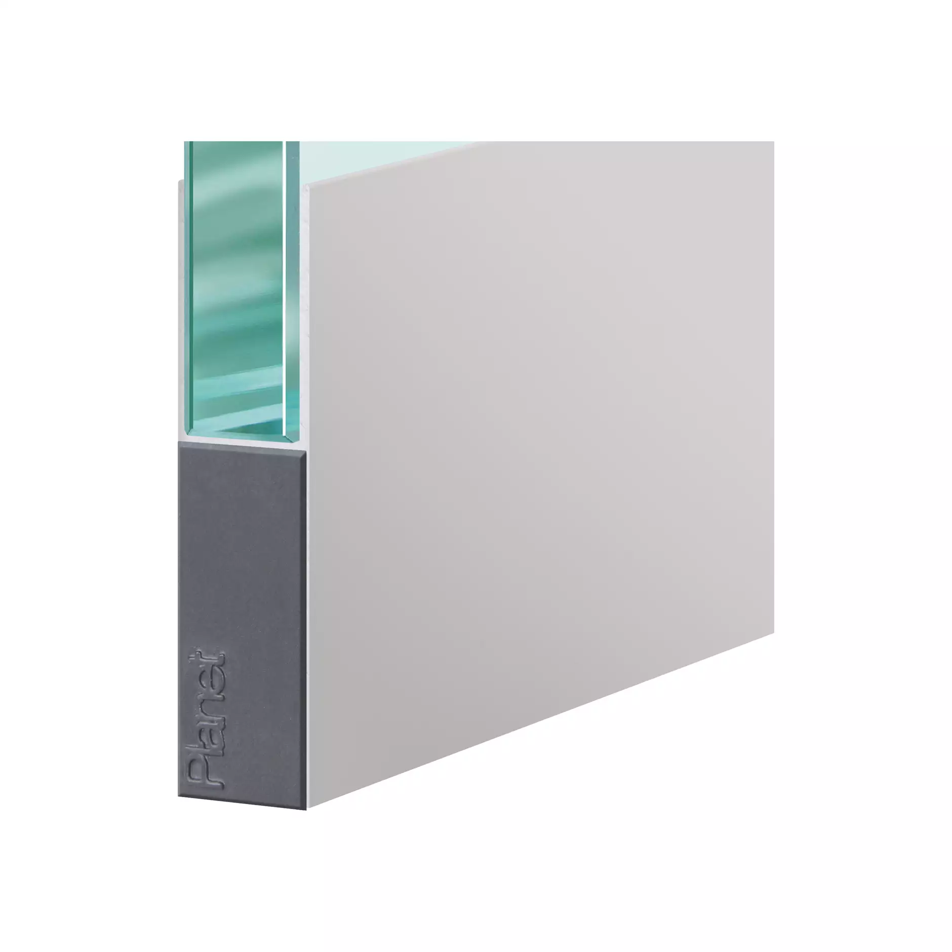 Planet T�rabschluss KG-F8 f�r Glasdicke 8mm