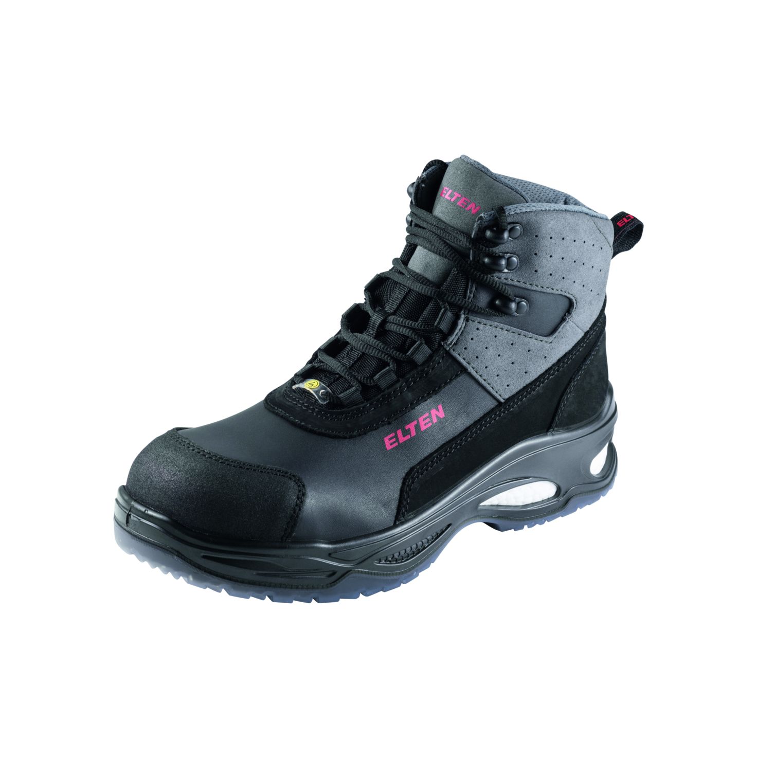 ELTEN Chaussures hautes noires grises MILES Mid ESD S3 42 SFS