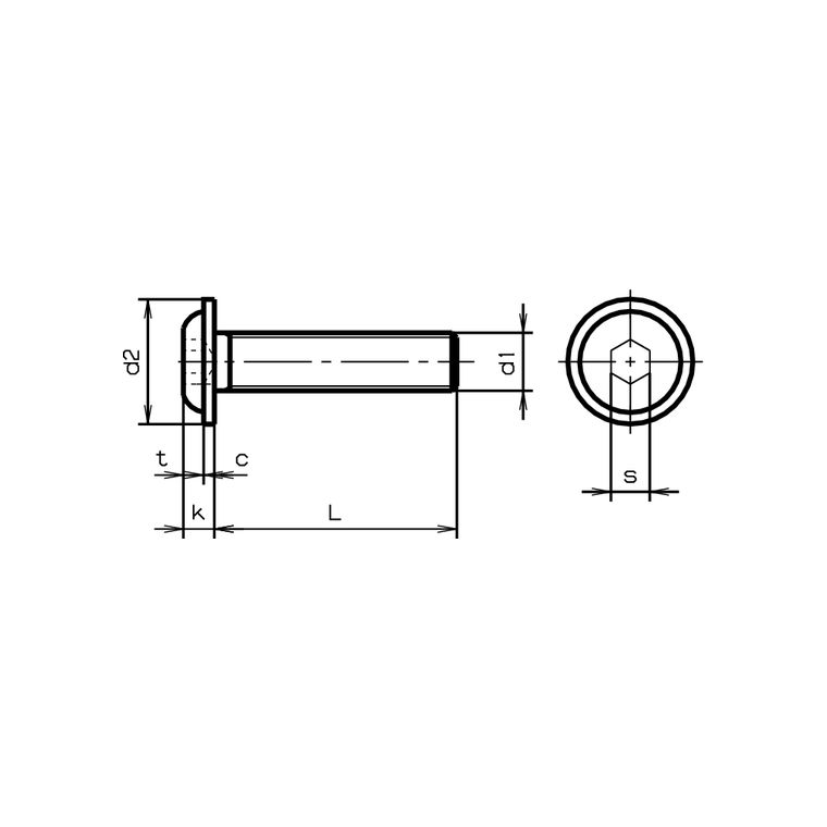 Innensechskant 10, M3x20 mm 10 St/ück Linsenkopf Schrauben mit Flansch M3x20 mm A2 Edelstahl V2A ISO 7380//2 Linsenflanschkopfschrauben