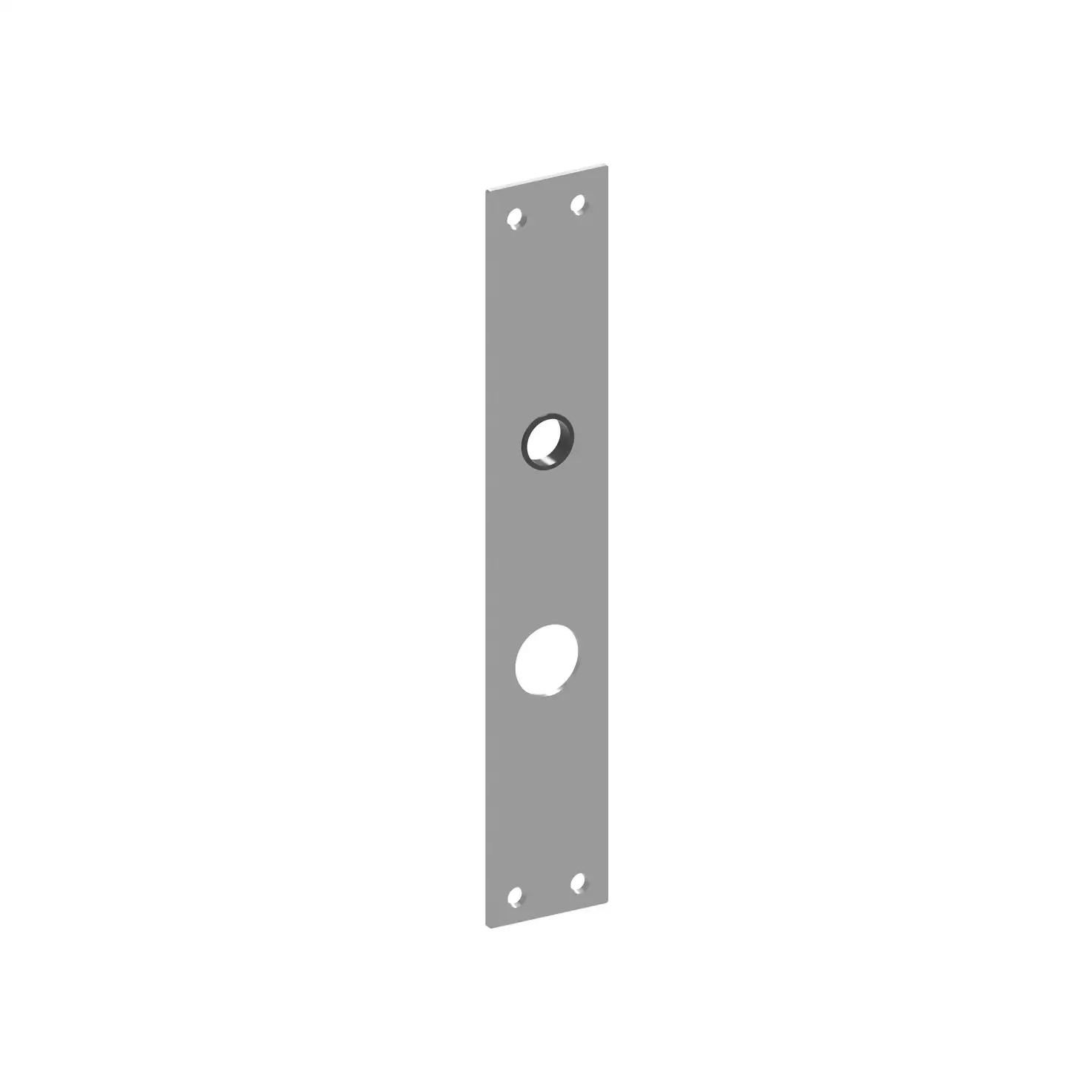 Flachschild RZ eckig edelstahl_1