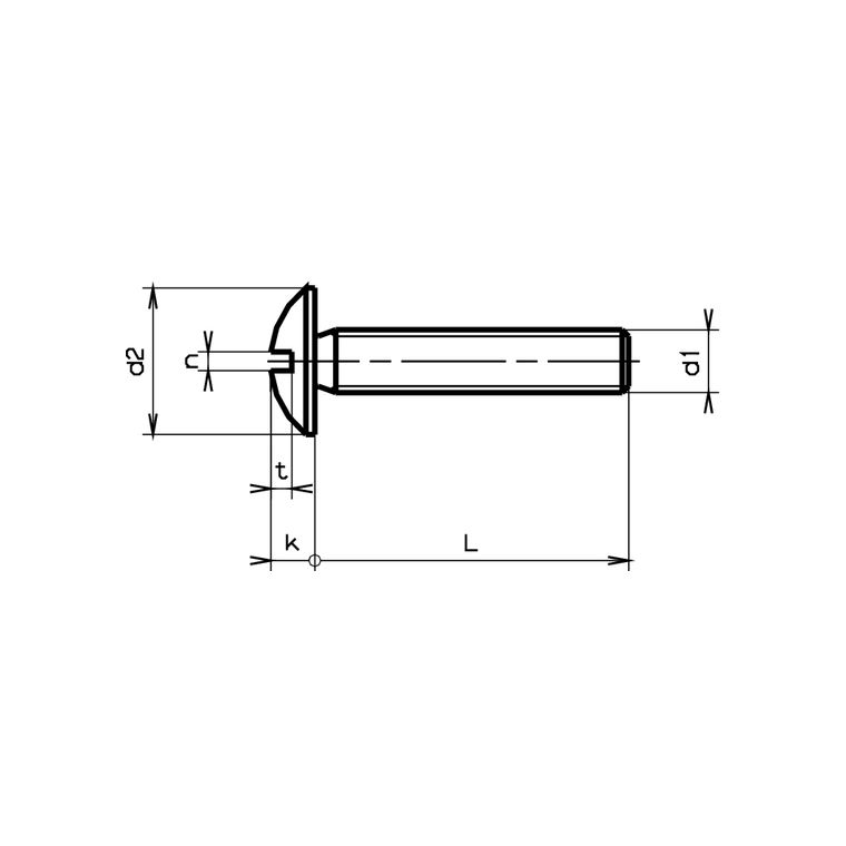 Italiana Ferramenta Vis De Fixation Pour Support De Tube D Armoire