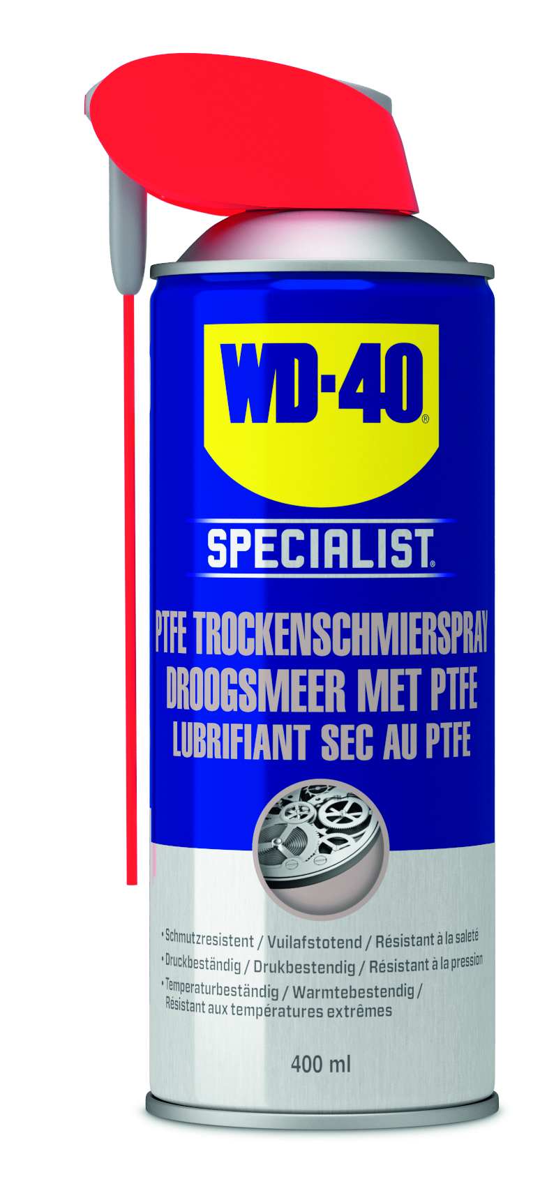 WD-40 Spray lubrifiant à sec PTFE 400 ml