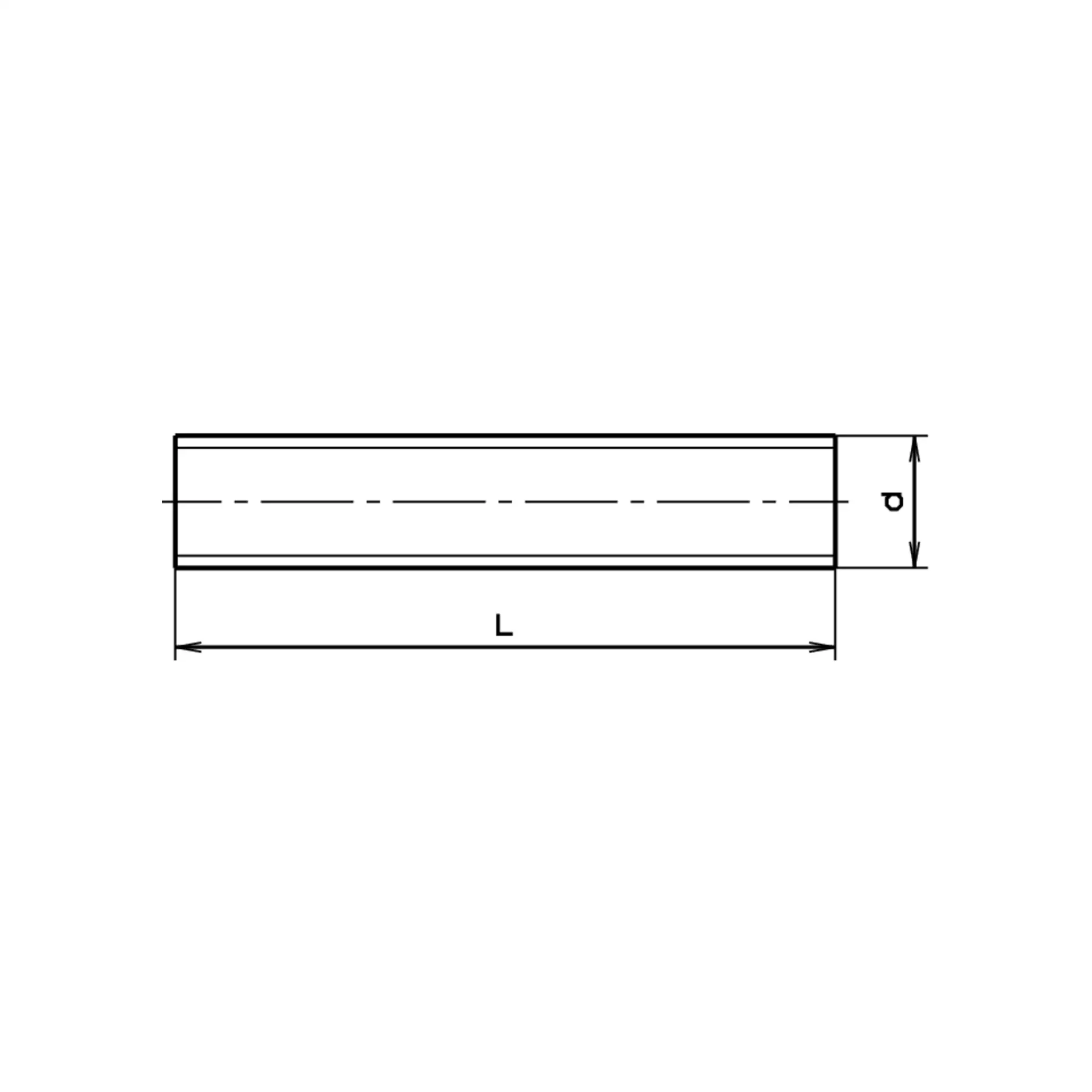 Gewindebolzen DIN 976A-4.6